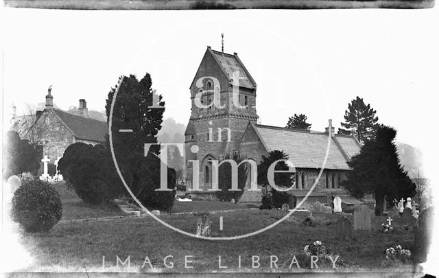 St. Michael's Church, Monkton Combe c.1900