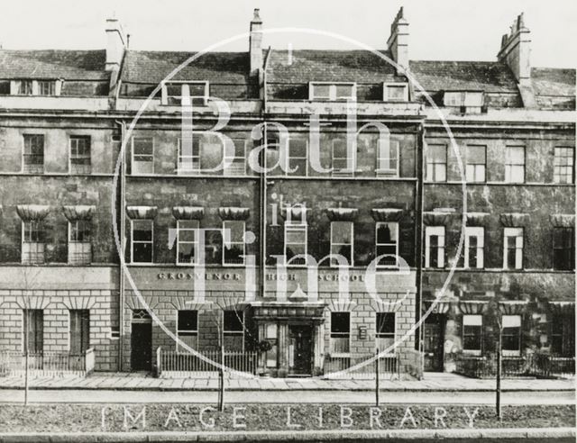 Grosvenor High School, London Road, Bath c.1952