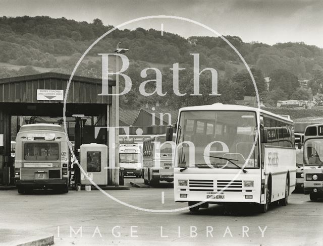 The Kensington bus and coach depot, London Road, Bath 1992