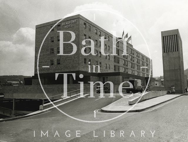 The Beaufort Hotel, Walcot Street, Bath 1972