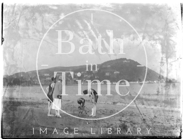 Bathing at Minehead, Somerset 1926