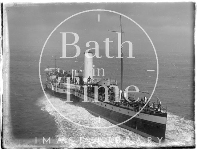 The Glen Usk Steamship at Minehead, Somerset 1926