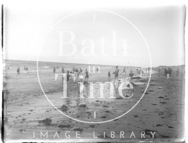 Bathing at Minehead, Somerset 1927