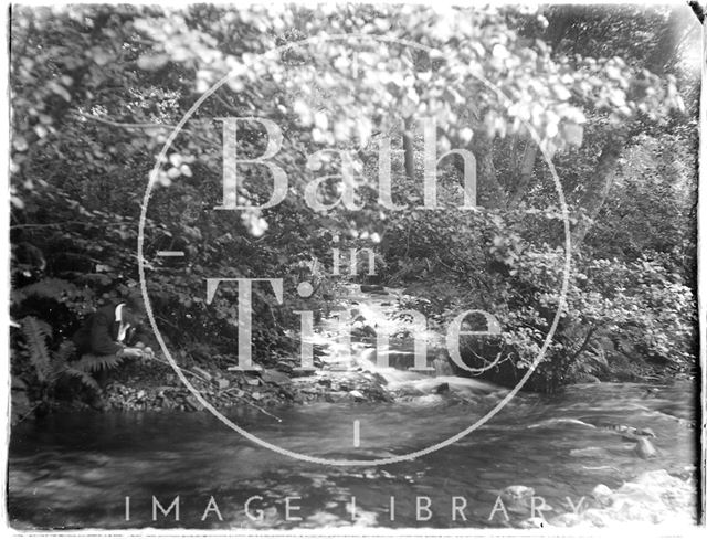 On the way to Culbone Church near Minehead, Somerset 1926