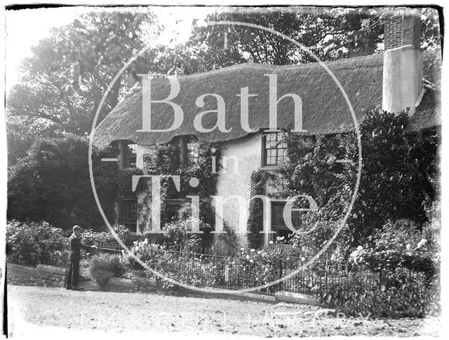 Thatched cottage near Minehead, Somerset 1926