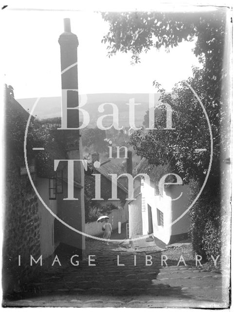 Church Steps, in the vicinity of the Church of St. Michael, Minehead, Somerset 1926