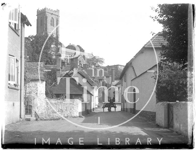 Close to Church Steps, in the vicinity of the Church of St. Michael, Minehead, Somerset 1926