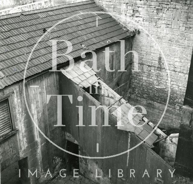 Rear of the old prison, 16, Grove Street, Bath 1965