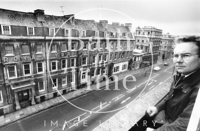 The old Royal York Hotel, York Buildings, Bath 1992