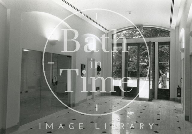 Interior of the newly completed Gallery Building at the American Museum in Britain, Claverton 1988