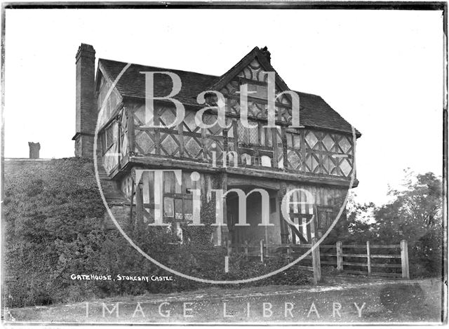 Gatehouse, Stokesay Castle, Shropshire c.1930