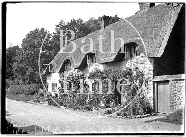 Thatched Cottage, Wherwell near Andover, Hampshire c.1930