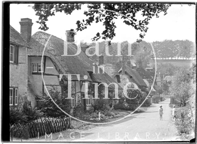 Thatched Cottage, Wherwell near Andover, Hampshire c.1930