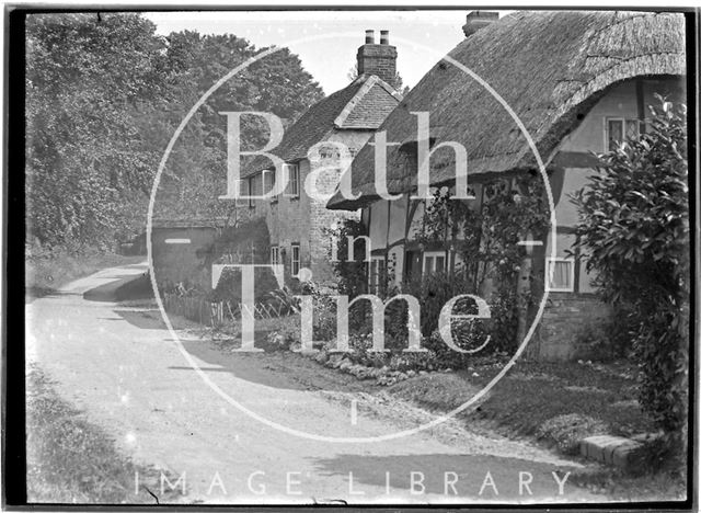 Thatched Cottage, Wherwell near Andover, Hampshire c.1930