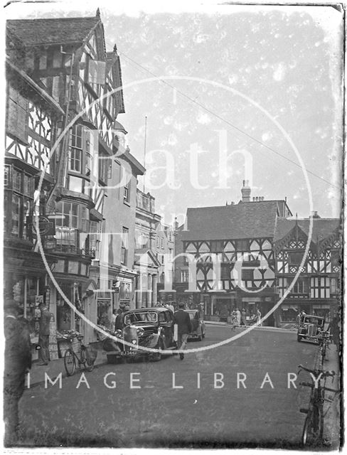 High Street, Ludlow, Shropshire c.1937