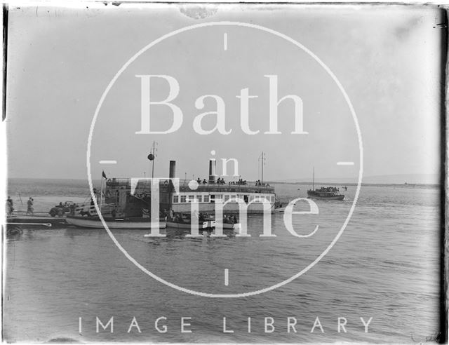 Sandbanks Ferry near Poole, Dorset 1929