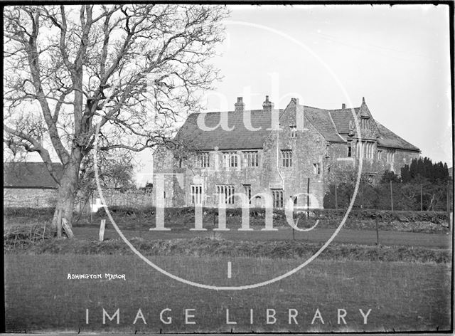 Ashington Manor near Yeovil, Somerset c.1930