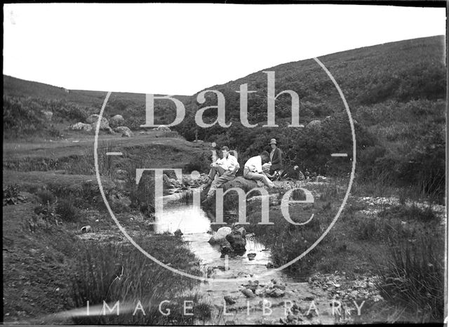 Near Post Bridge, Dartmoor, Devon c.1930