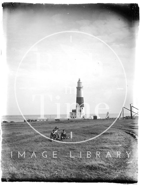 The lighthouse at Portland, Dorset 1924