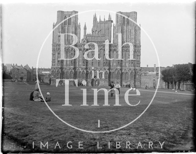 Wells Cathedral, Somerset c.1930