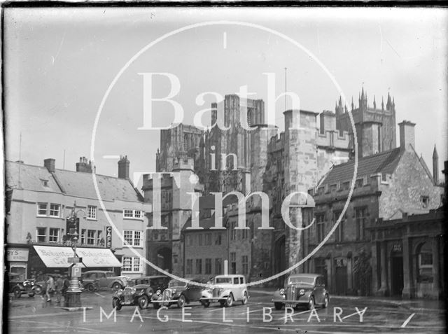 Wells Cathedral, Somerset c.1930