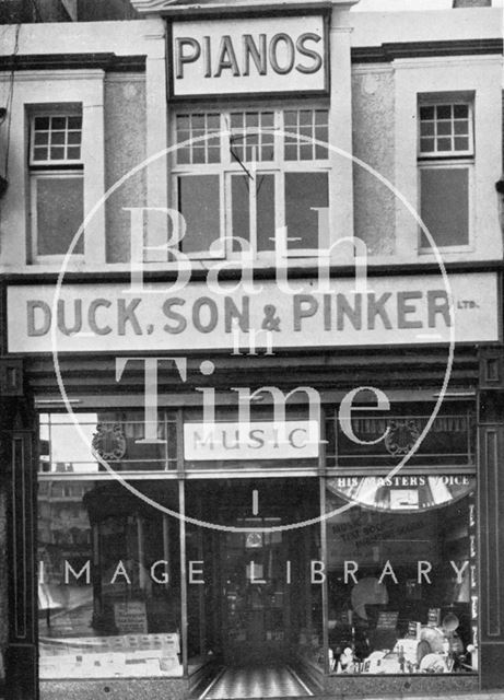 The branch of Duck Son & Pinker of Bath, 11, Union Street, Swansea 1948