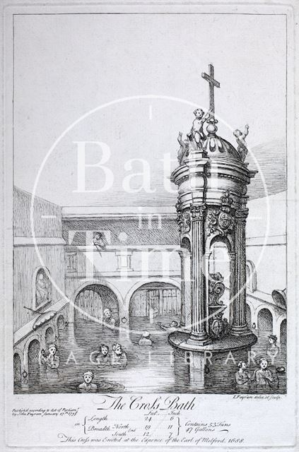 The Cross Bath, Bath 1738