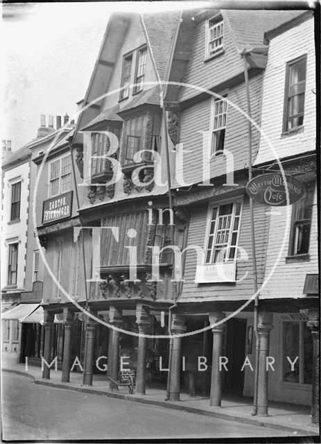 The Butterwalk, Dartmouth, Devon c.1930