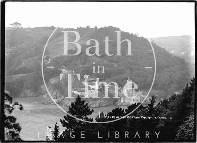 View of the Mouth of the Dart and Dartmouth Castle, Devon No. 5 c.1930