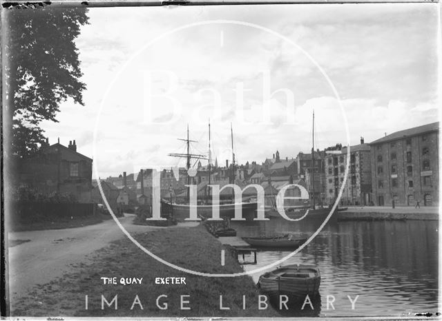 The Quay, Exeter, Devon c.1930