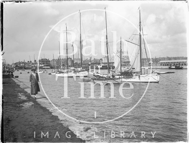 Quayside, Weymouth, Dorset 1925