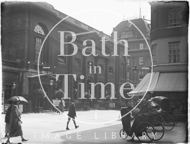 The Pump Room, Abbey Church Yard, Bath 1925