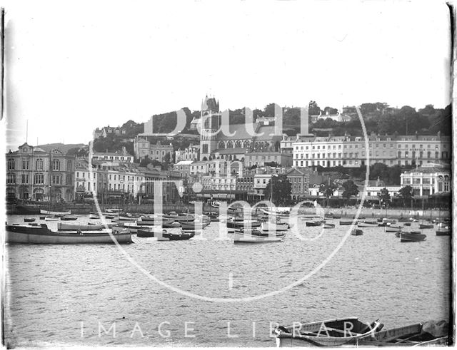 Torquay Harbour, Devon 1930