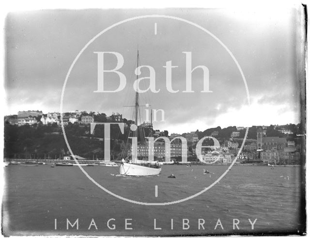 Torquay Harbour, Devon 1930