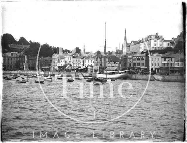 Torquay Harbour, Devon 1930