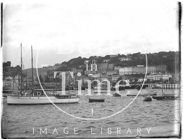 Torquay Harbour, Devon 1930