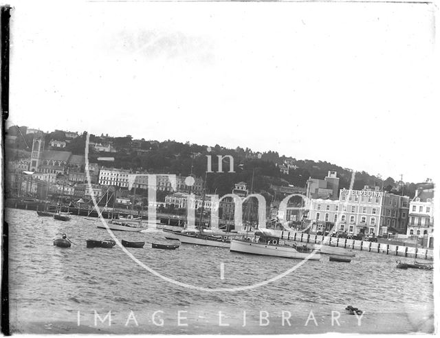 Torquay Harbour, Devon 1930