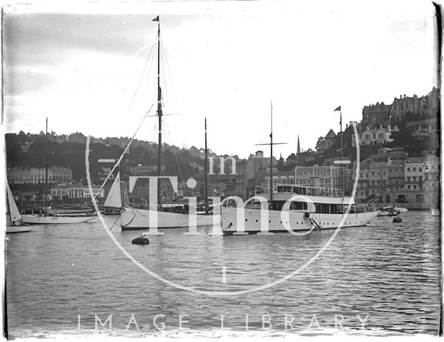 The seafront, Torquay, Devon 1930