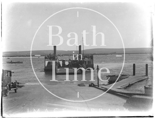 Sandbanks Ferry near Poole, Dorset c.1930