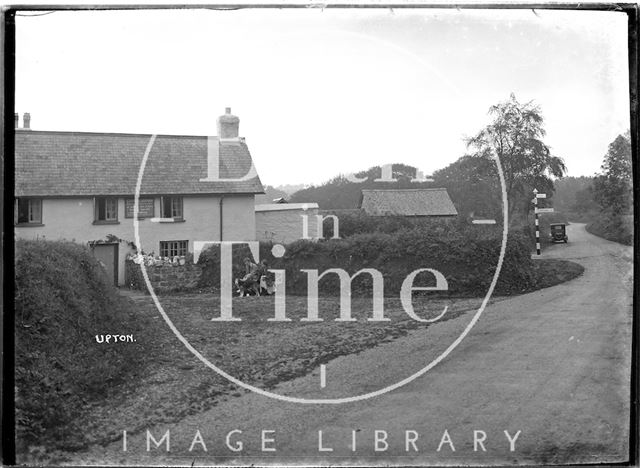 Lowtrow Cross Inn, Upton, Somerset, Exmoor 1934