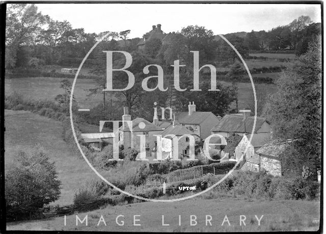 Houses at Upton near Dulverton, Exmoor 1934