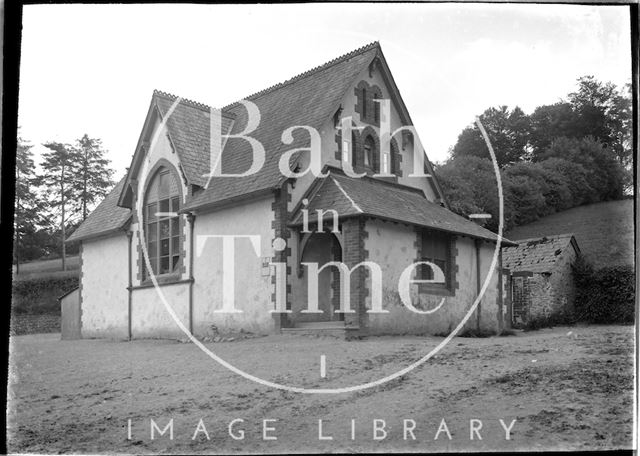 The schoolhouse?, thought to be at Upton near Dulverton, Exmoor 1934