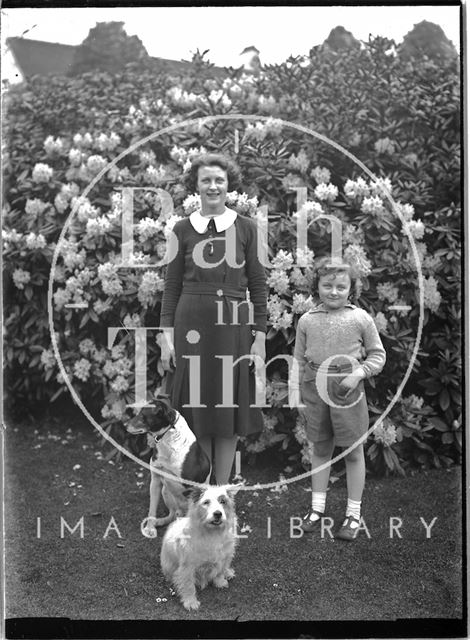 Possibly family members, probably in Warrington, Cheshire c.1935