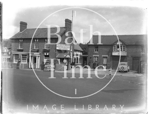 The Roebuck Hotel, Brimfield, Herefordshire c.1935