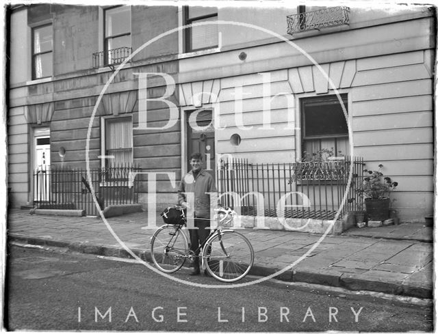 Outside 32, Sydney Buildings, Bath c.1950