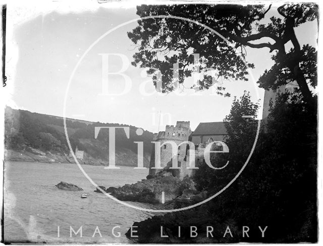 Dartmouth Castle on the estuary, Dartmouth, Devon 1929