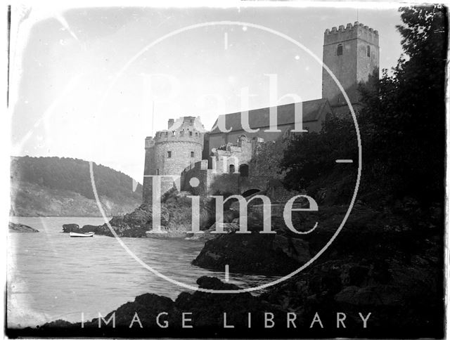 Dartmouth Castle on the estuary, Dartmouth, Devon 1929