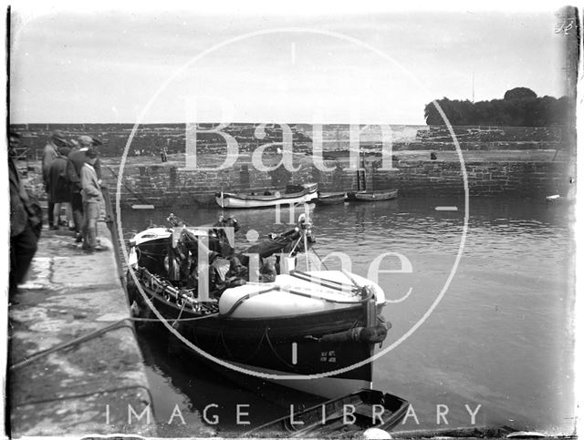 A lifeboat near Paignton, Devon c.1930