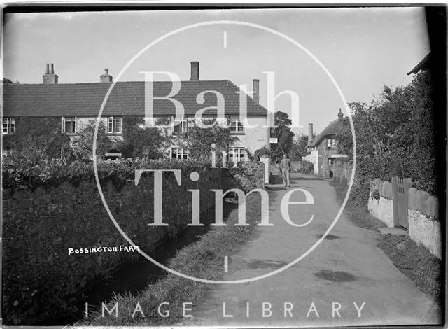 Bossington Farm, Bossington near Minehead, Somerset c.1930