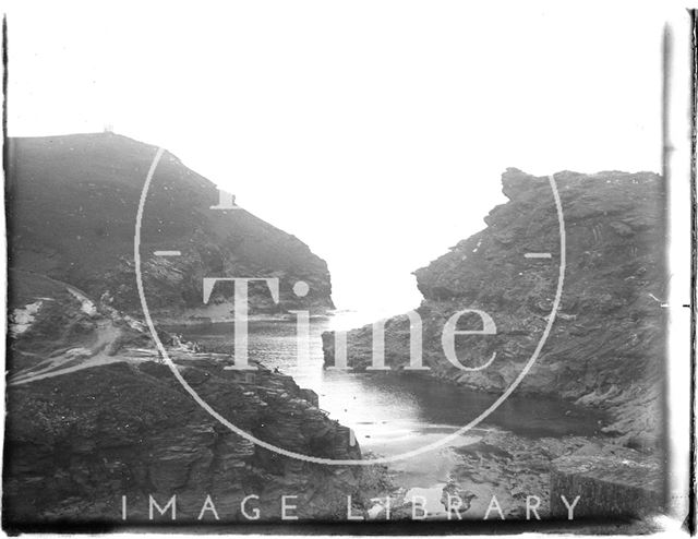 An unidentified coastline in Devon 1928